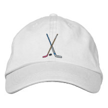 Hockey Sticks Embroidered Hats