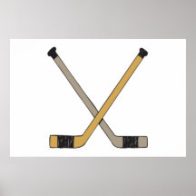 Hockey Sticks Posters