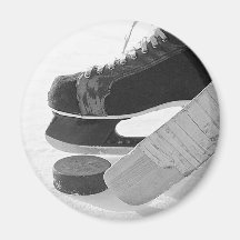 Hockey sur glace magnets pour réfrigérateur