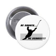 Hockey T-shirts and Gifts. Pin