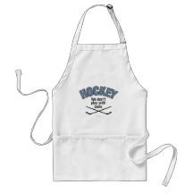 HOCKEY: We Don't Play With Balls Apron