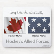 Hockey's Allied Forces items Mouse Pads