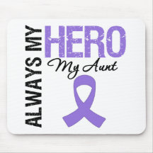 Hodgkin's Disease Aunt Always My Hero Mouse Pad