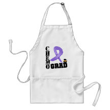 Hodgkin's Lymphoma Chemo Grad Apron