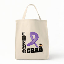 Hodgkins Lymphoma Chemo Grad Canvas Bag
