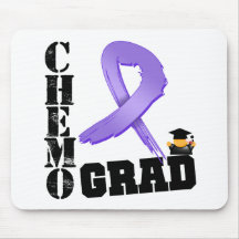 Hodgkin's Lymphoma Chemo Grad Mouse Pads