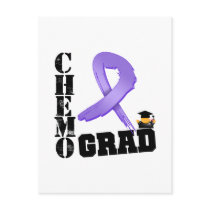 Hodgkins Lymphoma Chemo Grad Post Cards