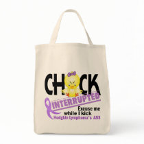 Hodgkin's Lymphoma Chick Interrupted 2 Canvas Bag