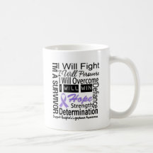 Hodgkins Lymphoma Fight Persevere Overcome Win Mug