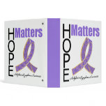Hodgkins Lymphoma Hope Matters Jeweled Binder