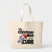 Hodgkin's Lymphoma My Christmas Wish is a Cure Bag