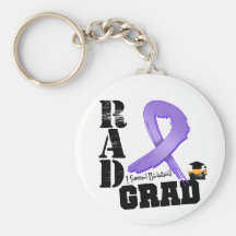 Hodgkins Lymphoma Radiation Therapy RAD Grad Key Chains