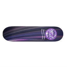 Hodgkins Lymphoma Skate Miles 4 Smiles Skateboard
