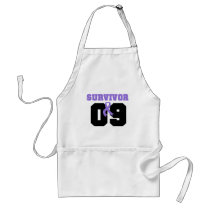 Hodgkins Lymphoma Survivor 09 Years Apron