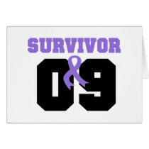 Hodgkins Lymphoma Survivor 09 Years Cards