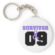Hodgkins Lymphoma Survivor 09 Years Keychains