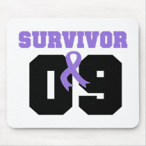 Hodgkins Lymphoma Survivor 09 Years Mouse Mats