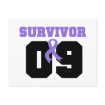 Hodgkins Lymphoma Survivor 09 Years Postcard