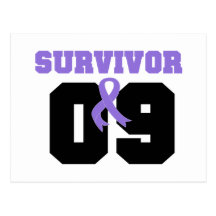 Hodgkins Lymphoma Survivor 09 Years Postcard