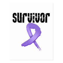 Hodgkin's Lymphoma SURVIVOR Post Card
