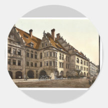 Hofbrauhaus, classique Phot de Munich, Bavière, Al Adhésifs