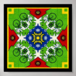 Hoffman LSD Blotter Small Posters