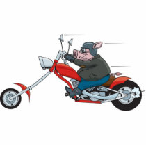 hog-bike photo cutout