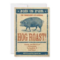 Hog Roast Invitations