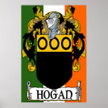 Hogan Coat of Arms Irish Flag Print