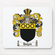 HOGAN FAMILY CREST -  HOGAN COAT OF ARMS MOUSE MATS