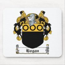Hogan Family Crest Mouse Pads