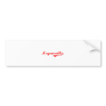 Hogansville Georgia Classic Design Bumper Sticker