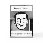 Hogging the TV Remote Greeting Cards
