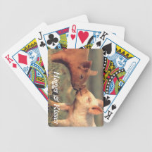 Hoggs & Kisses Playing Cards