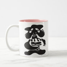 HOGWART pink coffee mug