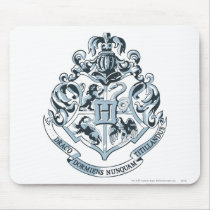 Hogwarts Crest Blue Mousepad