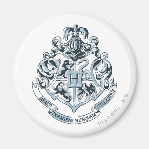 Hogwarts Crest Blue Refrigerator Magnets