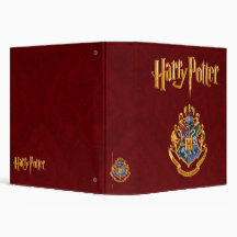 Hogwarts Crest Full Colour 3 Ring Binders