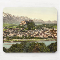 Hohensalzburg Castle, Salzburg, Austria Mouse Pads