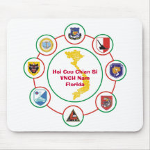 Hoi Cuu Chien Si VNCH Nam Florida Mouse Mats