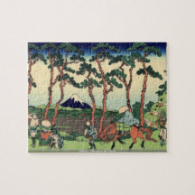 Hokusai - Hodogaya sur le Tokaido Puzzle