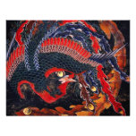 Hokusai Japanese Phoenix Invitations