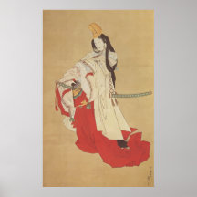 Hokusai: Shirabyoshi Dancer Poster