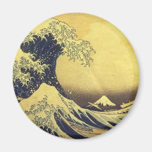 Hokusai -UKIYOE- 冷蔵庫用マグネット