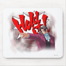 Hold It! Miles Edgeworth Mousepad