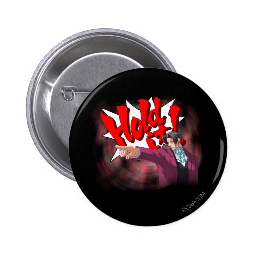 Hold It! Miles Edgeworth Pins