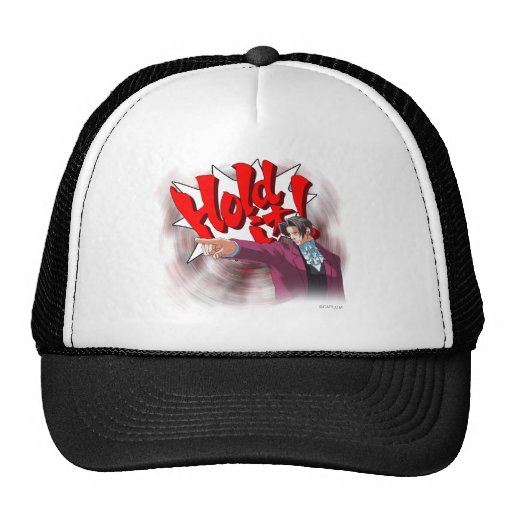 Hold It! Miles Edgeworth Trucker Hat