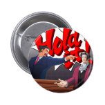 Hold It! Phoenix Wright & Miles Edgeworth Buttons