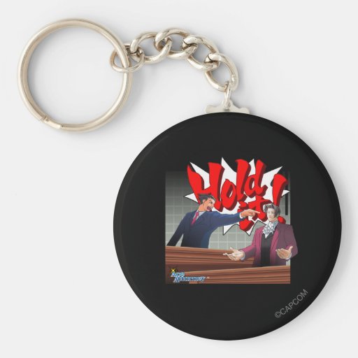 Hold It! Phoenix Wright & Miles Edgeworth Key Chains