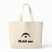 Hold Me: I'm a Fermata Tote Bags